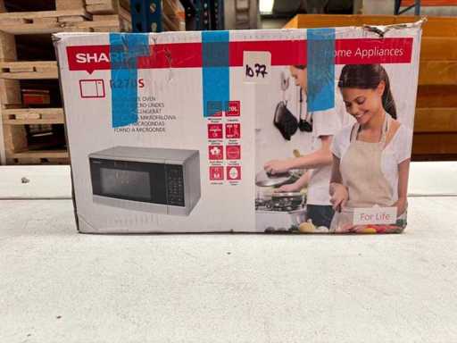 Microonde Sharp R270S Solo - 800W - 20L - Argento