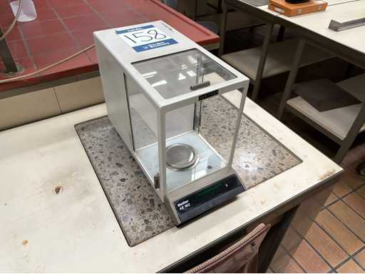 Mettler - AE 163 - Bilancia da laboratorio con tavolo