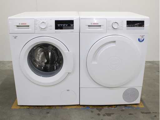 Bosch Serie|6 VarioPerfect EcoSilence Drive Wasmachine & Bosch Serie|4 Wasdroger