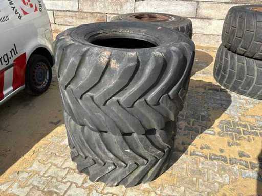 Bridgestone V-Stahl K-Traction Traktorreifen auf Felge (2x)