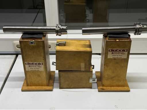 DIEBOLD HSK Measuring Mandrels / Test Mandrels with Boxes