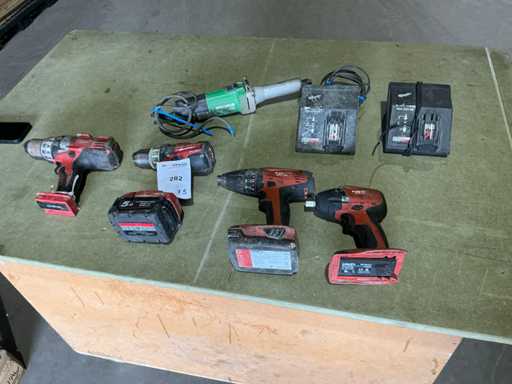 Akkulose Werkzeuge (4x)