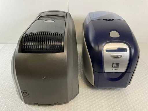 Zebra/DataCard (P120I/CD800) Stampanti professionali dirette a scheda (2x)