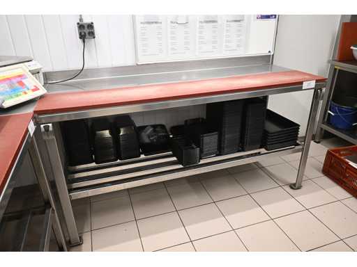 Table de découpe en acier inoxydable
