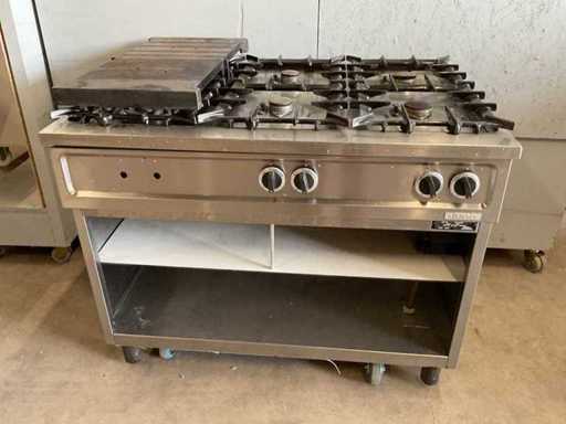 Juno 6-burner stove