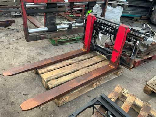 Hydraulische vorkenklem