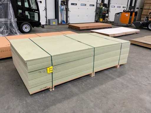 Mdf plaat 2445x1225x10mm (60x)