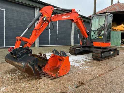 2017 Hitachi ZX55USR-5A Rupsgraafmachine