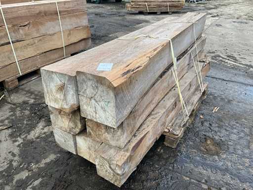 Teak houten - Balken (7x)