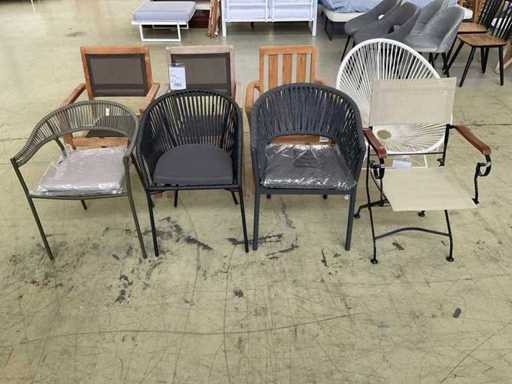 Scaun de terasă variat (8x)