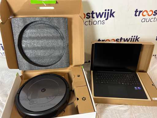 LG Gram Pro 16Z90TP-G.AA78A1 laptop Intel Core Ultra 7  + iRobot® Roomba® Combo 1138 Robotstofzuiger met Dweilfunctie
