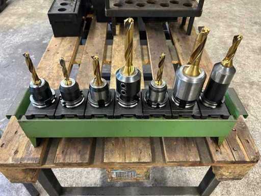 Milling machine tools (7x)