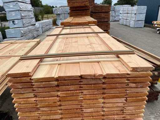 Douglas Rebate/Lemn de lemn 3000x190x18mm (120x)