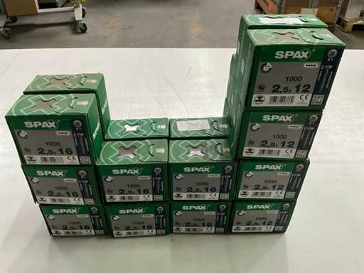 Spax Diverses vis (25x)