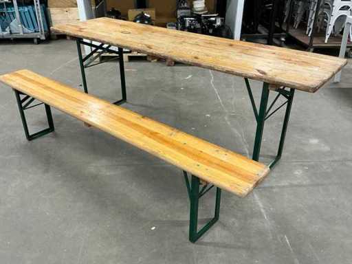 Opklapbare Biertafel (13x)