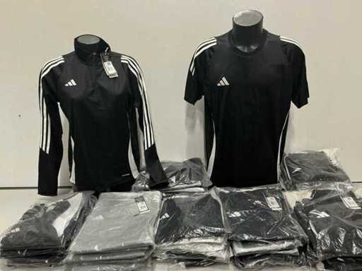 Partij diverse Adidas shirts/longsleeves (78x)