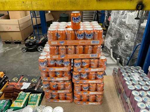 Fanta 33cl Zero sugar Batch can of soda
