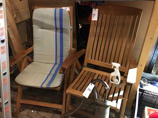 Sedie da giardino (2x)