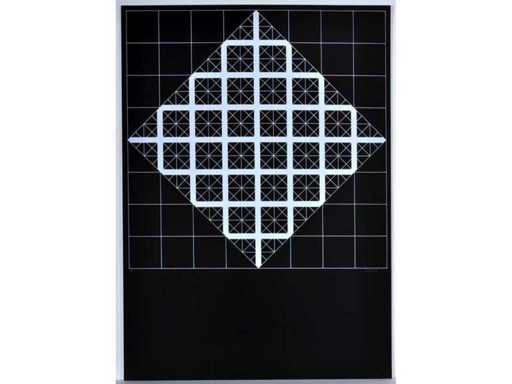 Mark Verstockt - Geometrisch abstracte compositie - kleurenzeefdruk - 1976