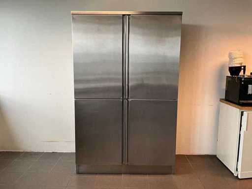 Armoire de rangement en acier inoxydable