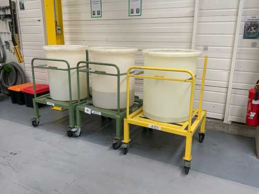 Chariot de transport de fûts (3x)