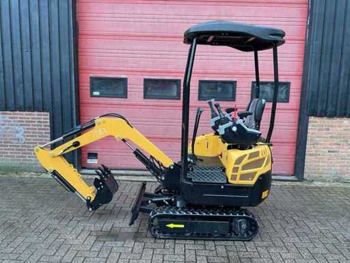 JPC KV15 Geel Minigraafmachine