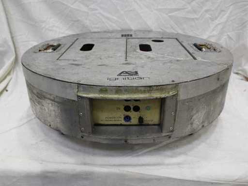 MAC-Dome Base Air Base 850 (silber) + aufblasbare Hülle, Ignition (Powercon blau) (6x)