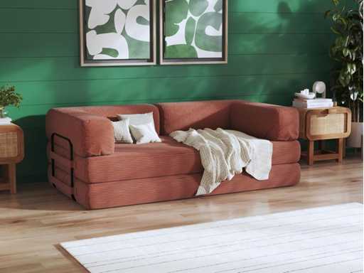 Canapé convertible - Terracota