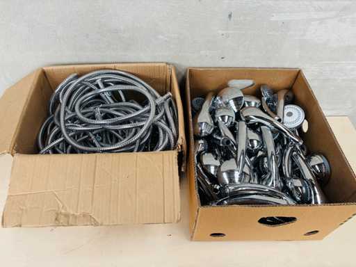 (x38) Cap de duș + furtun de duș