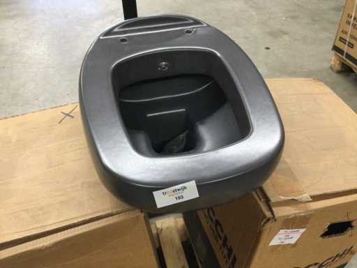 Bocchi – Firanze – wandhängendes Toilettenbidet ohne Sitz.