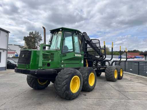 JOHN DEERE 1110 D Transporteur Forestier et Grue (2008)