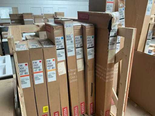 Velux Skylights and accessories (8 pieces)