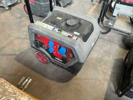 Briggs and Straton Q6500 Geluidgedempte Benzine aggregaat 6,5kVA