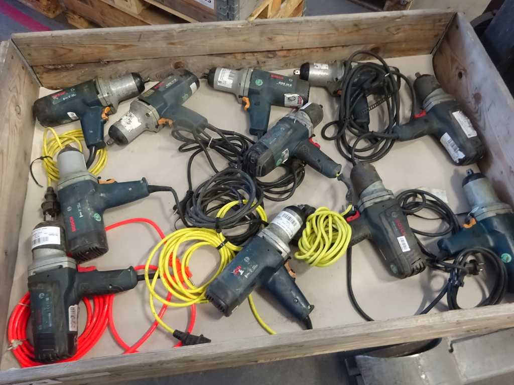 BOSCH Impact Wrench GDS18E 11x Troostwijk Auctions