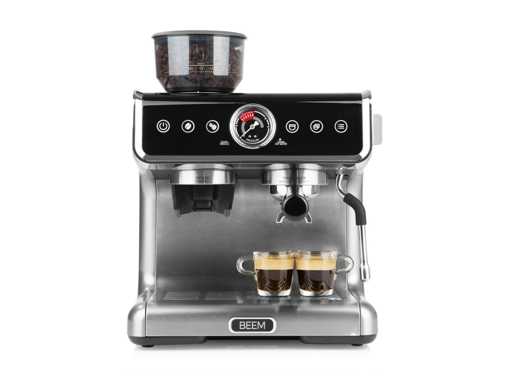 Beem Espresso-Grind-Profession espressomachine met geïntegreerde molen