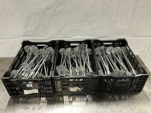 Ancrages au sol (75x)