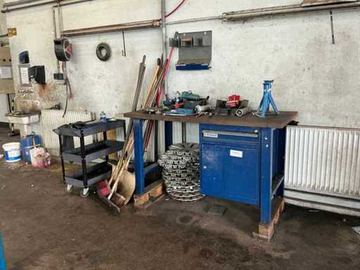 Werkstation inclusief accessoires