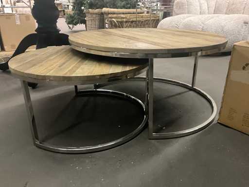 Riviera Maison Table Basse Set de 2