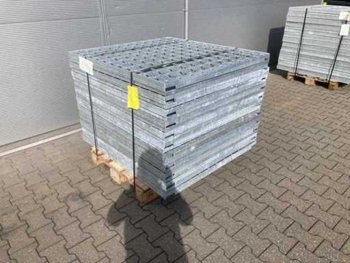 Stahllattenboden 1190x1110 mm (21x)