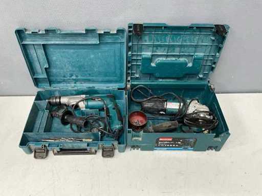 Makita – Winkelschleifer und Bohrmaschine