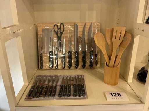 Cutlery and cooking utensils