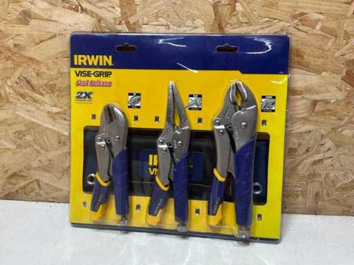 Irwin T76KBT Grip Pliers (4x)