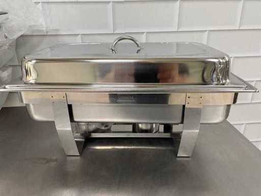 Milan - Stainless Steel Chaving Dish (2x) (unused)