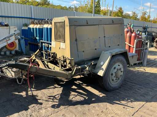 ANDORI - 16 kW - Power Generator Trailer - 1977