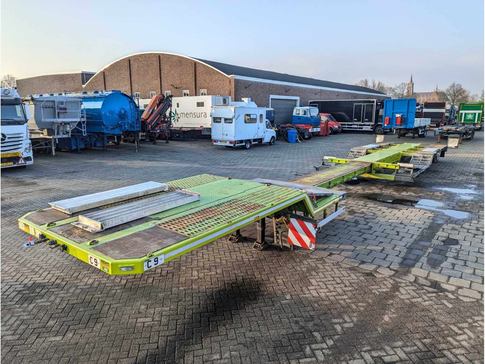 2013 RECKER SAHN TIEFLADER SPEZIAL Low loader