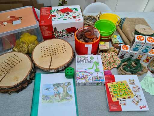 Spelkoffer inhoud Pipa Lupina/Pipi Langkous