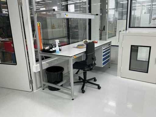 Estación de trabajo Workshop con contenido