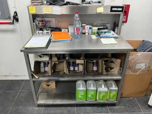 Stainless steel workstation