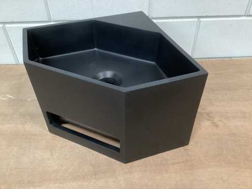 Zlew Differnz 30x30 cm, kompozyt