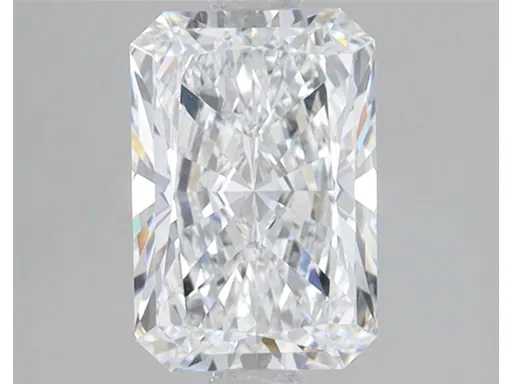 Diamante - radiante 4.02 ct - D/VVS2 (certificato HRD)
